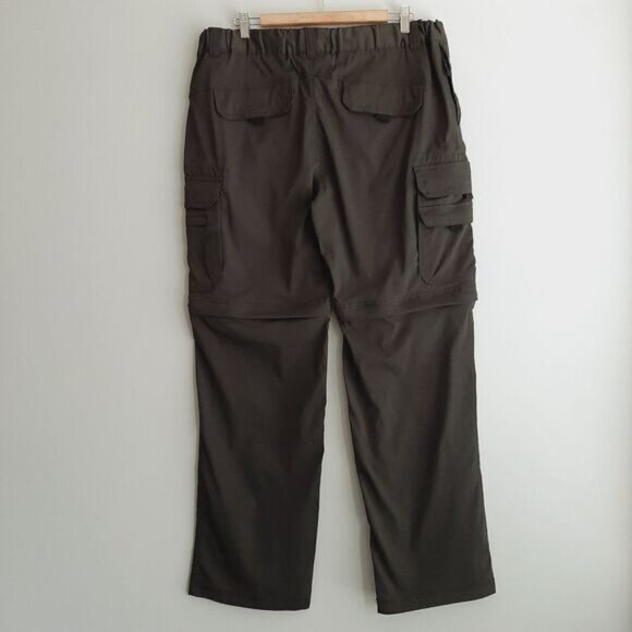 BC CLOTHING Utility Convertible Zip-Off Cargo Pants Grey Men's Sz L - Picture 7 of 11